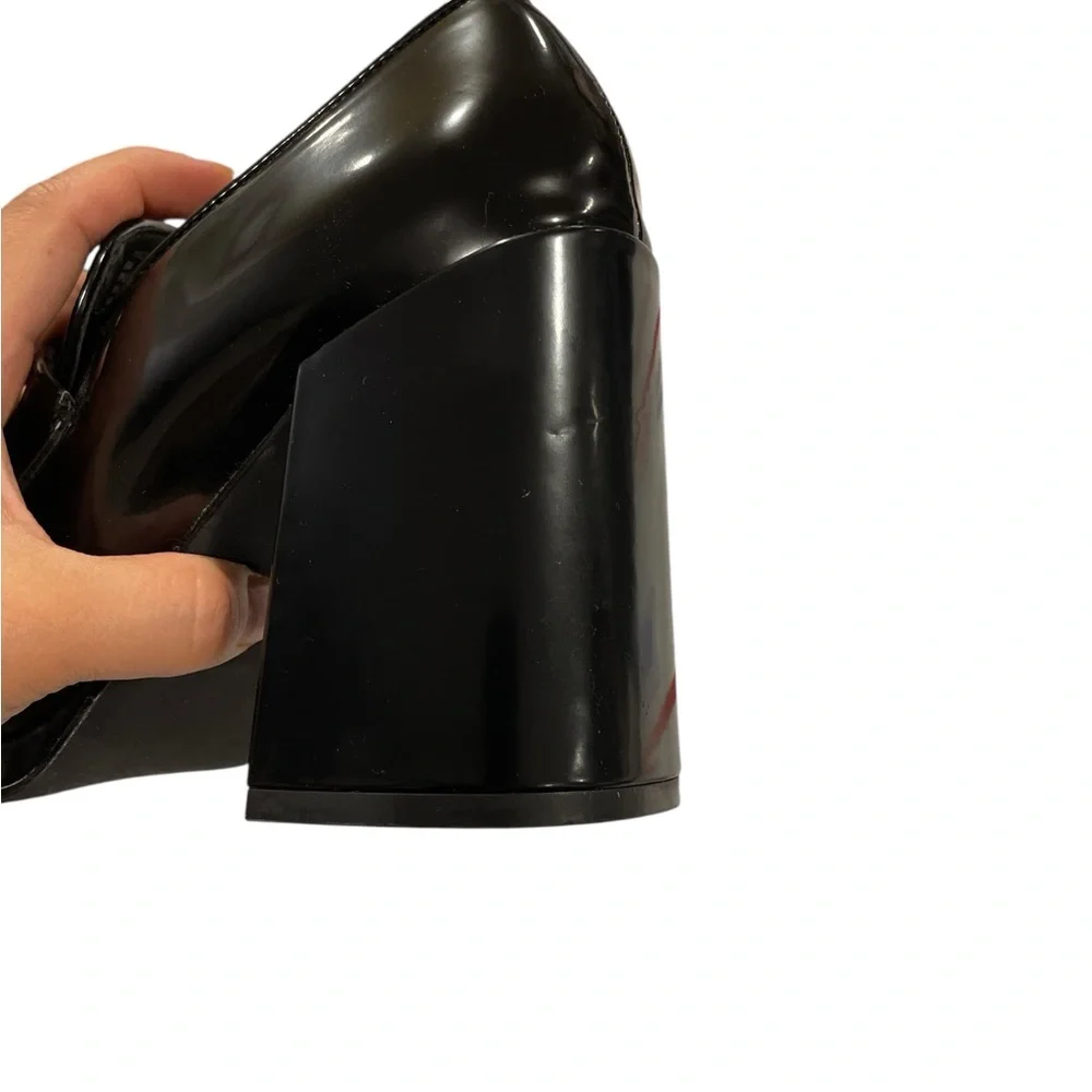 Steve Madden Black Loafers Slip-On Pingo Classic Design size 6M - Picture 7 of 8